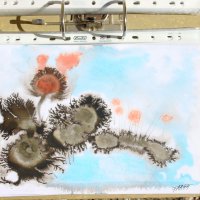 Monotypien und Experimente